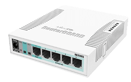 White metal network equipment enclosure